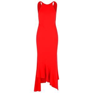 The Andamane 'Carmen' Red Polyester Dress Women